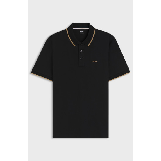 BOSS PARLAY 190 POLO 50494697 003-BLACK