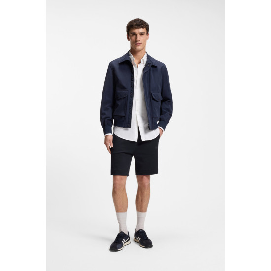 BOSS SEWALK JERSEY TROUSERS 50511726 404-DARK BLUE 