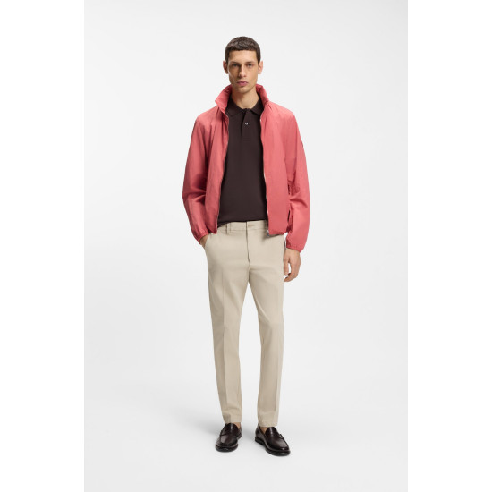 BOSS H KAITON TROUSERS IN STRETCH-COTTON 50543312 131-OPEN WHITE