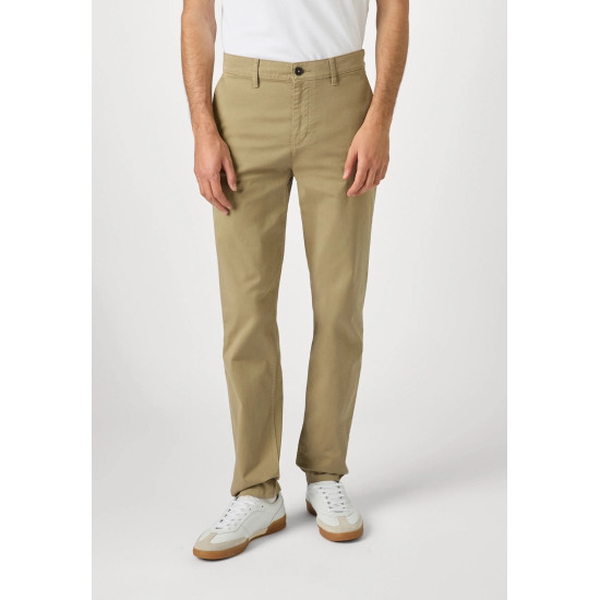 BOSS H KAITON TROUSERS IN STRETCH-COTTON 50543312 252-DARK BEIGE