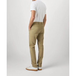 BOSS H KAITON TROUSERS IN STRETCH-COTTON 50543312 252-DARK BEIGE