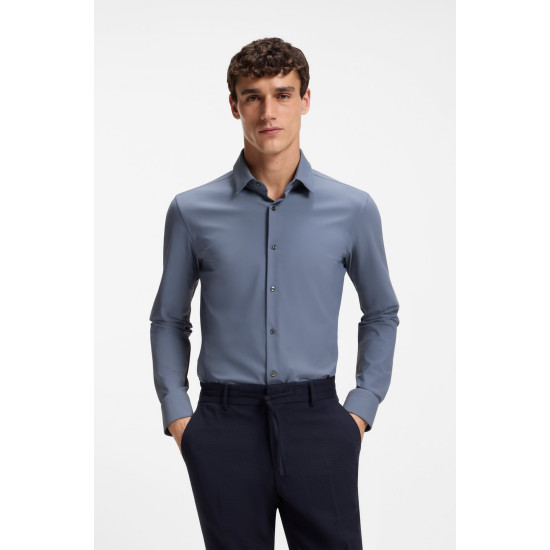 BOSS P HANK S K 261 SHIRT 50555747 466-OPEN BLUE