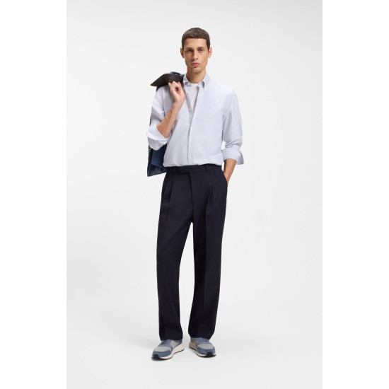 BOSS H LIAM BD E C1 261 SHIRT 50555966 531-LIGHT/PASTEL PURPLE