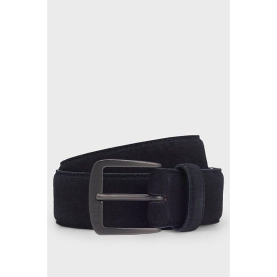 BOSS SYHR SD ST SZ 35 BELT 50558716 401-DARK BLUE