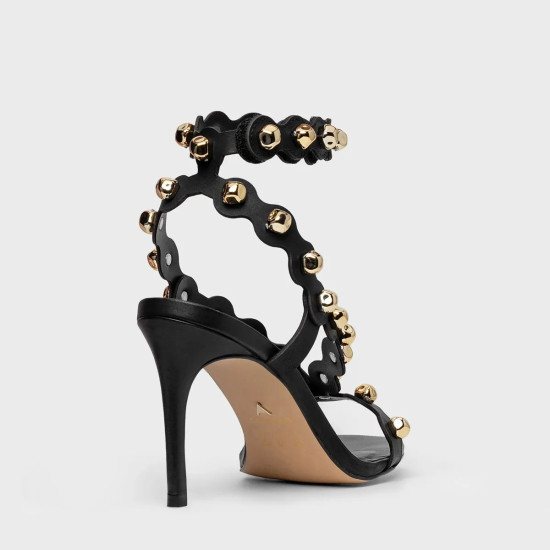 CARRANO VEGETAL HEELS 917002 BLACK
