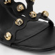 CARRANO VEGETAL HEELS 917002 BLACK