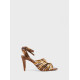 CARRANO METAL SOFT HEELS 917008 BRONZE
