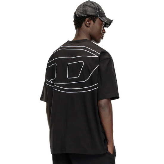 DIESEL T BOGGY MEGOVAL D A113020HGAM 9XX-BLACK