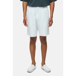 DIRTY LAUNDRY RAW EDGES SWEATBERMUDA DLMSB000097-WHITE