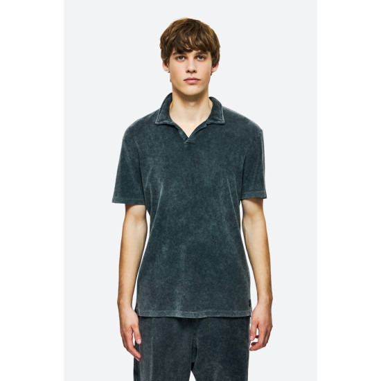 DIRTY LAUNDRY TERRY TOWEL T-SHIRT DLMT000609-VINTAGE GREY