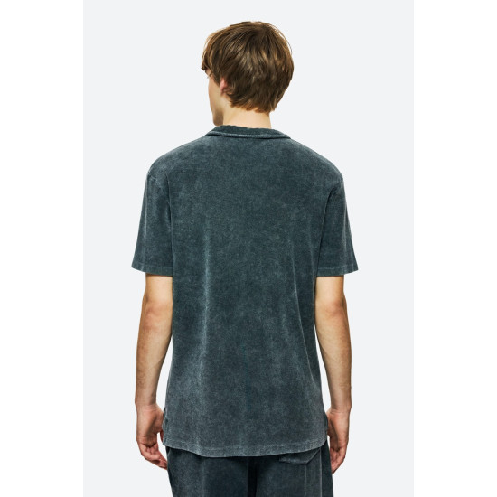 DIRTY LAUNDRY TERRY TOWEL T-SHIRT DLMT000609-VINTAGE GREY