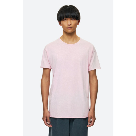 DIRTY LAUNDRY RELAXED SLEEVES T-SHIRT DLMT000637-BUBBLEGUM