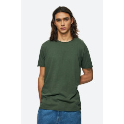 DIRTY LAUNDRY RELAXED SLEEVES T-SHIRT DLMT000637-KHAKI