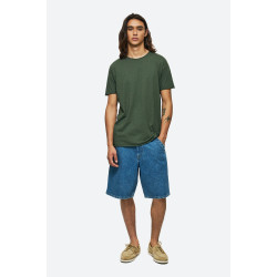 DIRTY LAUNDRY RELAXED SLEEVES T-SHIRT DLMT000637-KHAKI