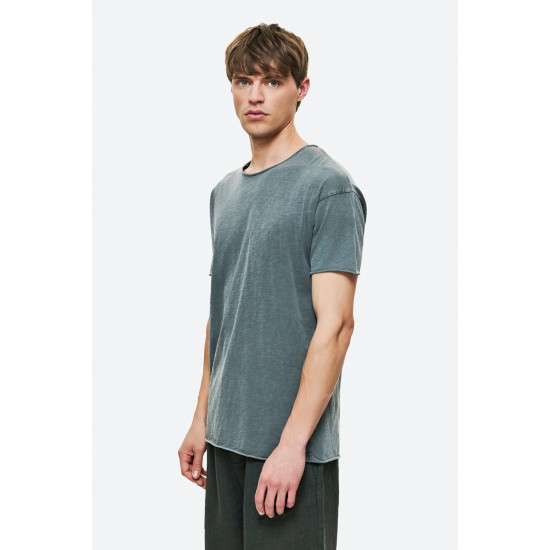 DIRTY LAUNDRY RELAXED SLEEVES T-SHIRT DLMT000637-VINTAGE GREY