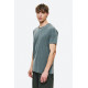 DIRTY LAUNDRY RELAXED SLEEVES T-SHIRT DLMT000637-VINTAGE GREY