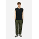 DIRTY LAUNDRY SLUB TANK TOP WITH RAW EDGES DLMTT000002 - BLACK