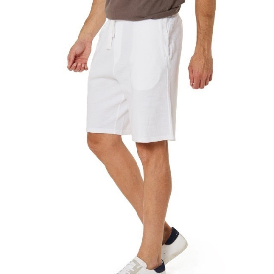 DIRTY LAUNDRY CONTRAST SWEAT BERMUDA DLMSB000076 WHITE