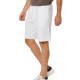 DIRTY LAUNDRY CONTRAST SWEAT BERMUDA DLMSB000076 WHITE