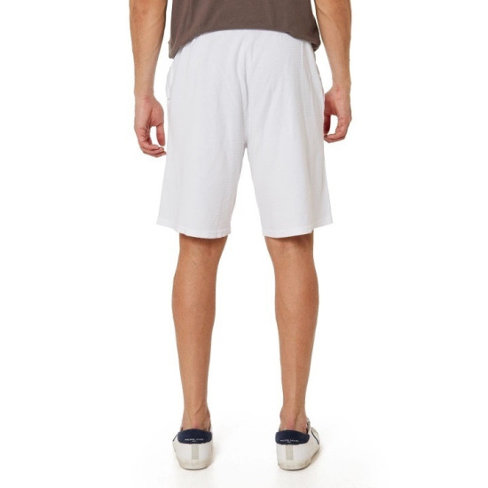 DIRTY LAUNDRY CONTRAST SWEAT BERMUDA DLMSB000076 WHITE