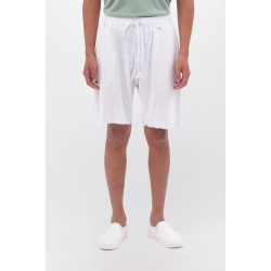 DIRTY LAUNDRY TERRY TOWEL SWEATBERMUDA DLMSB000087 WHITE