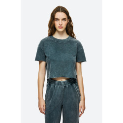 DIRTY LAUNDRY BOXY T-SHIRT DLWT000146 - VINTAGE GREY