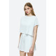 DIRTY LAUNDRY RELAXED RAW CUT T-SHIRT DLWT000148 - WHITE