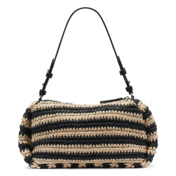 DKNY REMY SHOULDER BAG R613YE54 710M-BLK/NATURAL