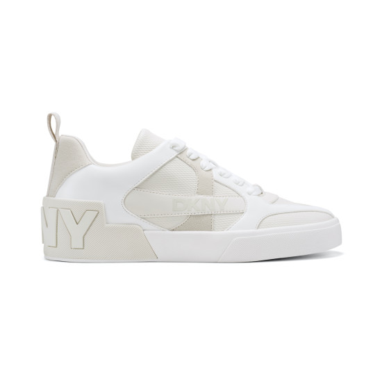 DKNY MAGDELENA SNEAKER LOW K1634546 9091-SF WHT/WHITE