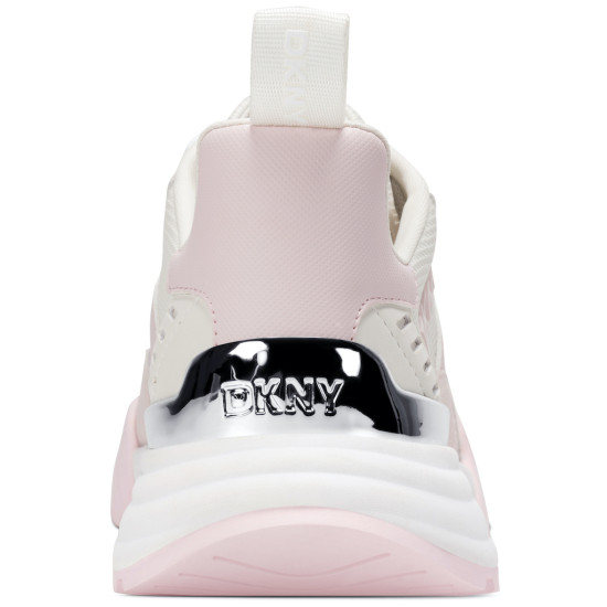 DKNY ZANIRA SNEAKER LOW K1654349 91P5-SF WHT/LT PINK