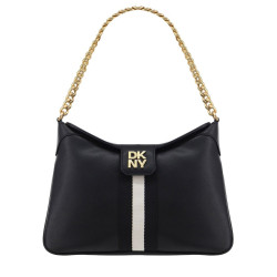 DKNY GLADYS CROSS BODY HANDBAG R61E1P56 71W1-BLK/GOLD