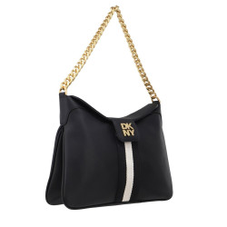 DKNY GLADYS CROSS BODY HANDBAG R61E1P56 71W1-BLK/GOLD