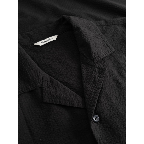 GABBA TIMO RESORT KER SS SHIRT 11857 BLACK