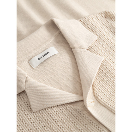GABBA GENO RESORT BRIDE SS KNIT 11976 BIRCH