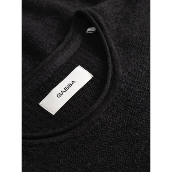 GABBA NIGEL ALTO SS KNIT 11989 BLACK