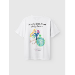 GABBA NIGEL NANDO SS T-SHIRT 12023 WHITE