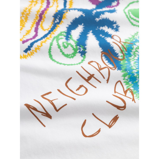GABBA NIGEL NANDO SS T-SHIRT 12023 WHITE