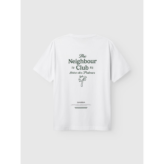 GABBA NIGEL NBH SS T-SHIRT 12024 WHITE