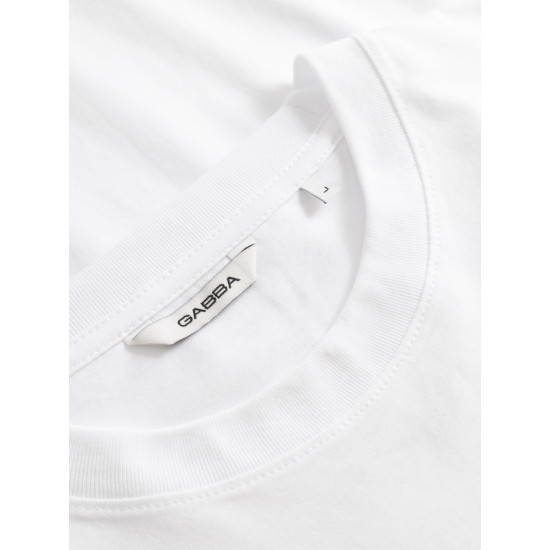 GABBA NIGEL NBH SS T-SHIRT 12024 WHITE