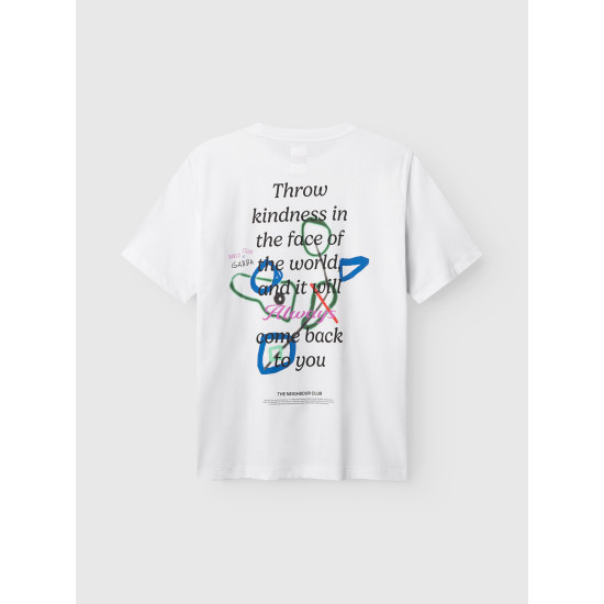 GABBA NIGEL BOXY NANDO SS T-SHIRT 12025 WHITE