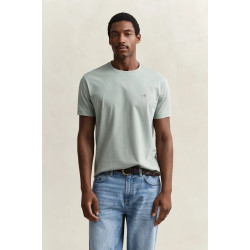 GANT REG SHIELD SS T-SHIRT 2003184 010-CERAMIC GREY