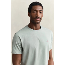 GANT REG SHIELD SS T-SHIRT 2003184 010-CERAMIC GREY