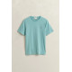 GANT REG SHIELD SS T-SHIRT 2003184 323-MUTED TURQUOISE