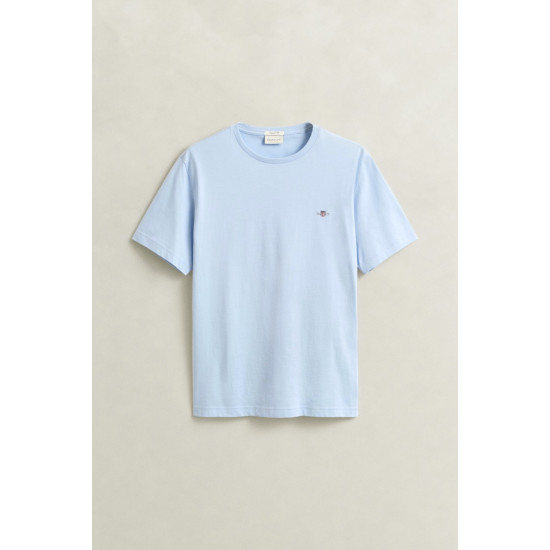 GANT REG SHIELD SS T-SHIRT 2003184 457-FRESH BLUE