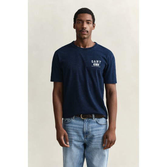 GANT INDIGO SS T-SHIRT 2003393 969-INDIGO
