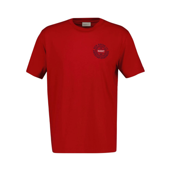 GANT GRAPHIC SS T-SHIRT 2003402 630-RUBY RED 