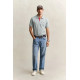 GANT REG CONTRAST PIQUE SS POLO 2062026 010-CERAMIC GREY