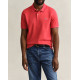 GANT REG CONTRAST PIQUE SS POLO 2062026 641-ROSE RED