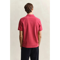 GANT REG SHIELD SS PIQUE POLO 2210 609-MUTED RED