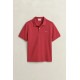GANT REG SHIELD SS PIQUE POLO 2210 609-MUTED RED